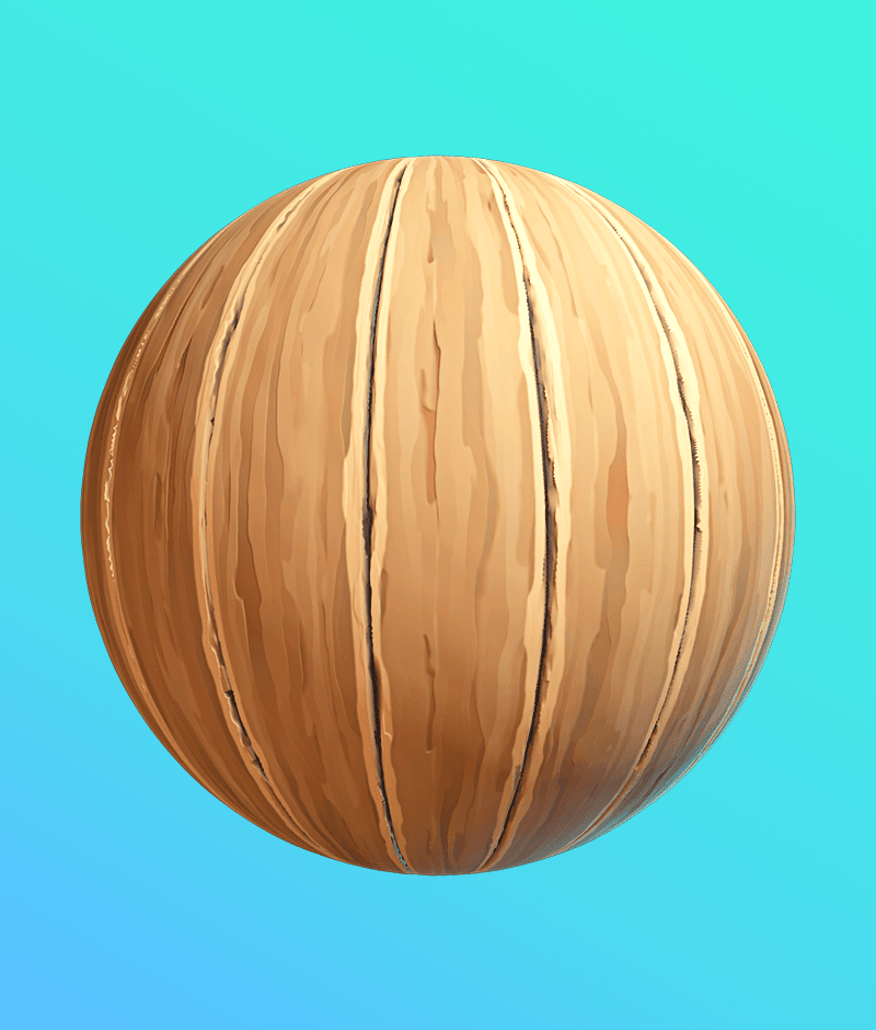 Stylized Wood Material
