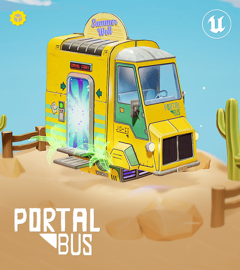 Portal Bus – Diorama